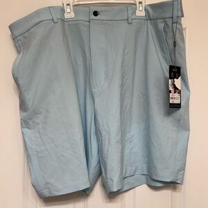 Walter Hagen Sky Blue Flat Front Shorts